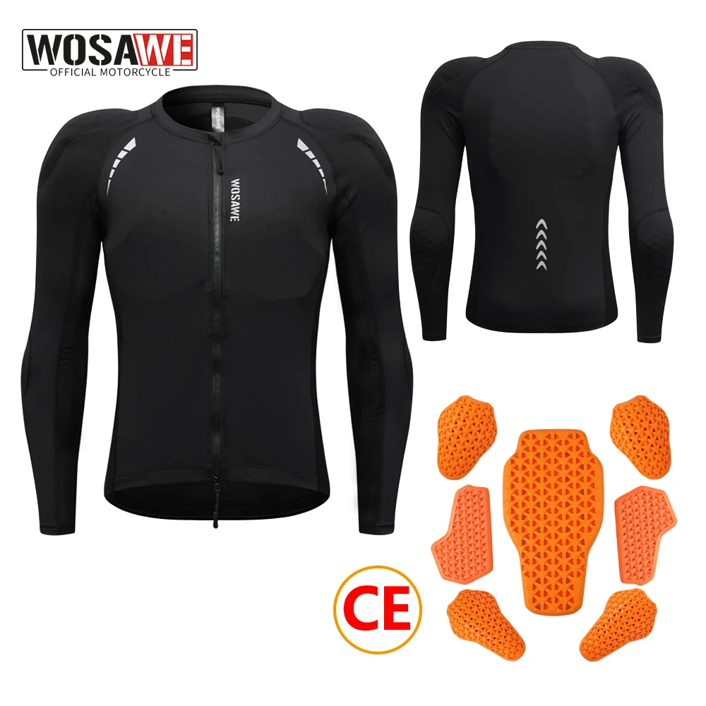 Motorcycle Jacket Full Body Armor Protection Motocross Racing Clothing Moto Riding Protectors CE Certification