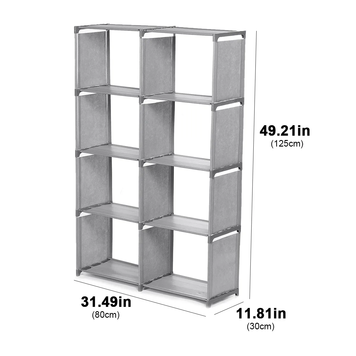 Simple Bookshelf Removable Bookcase Living Room Sundries Storage Holder Lattice Cabinet Home Decor Display Stand storage rack book display stand cube storage organizers