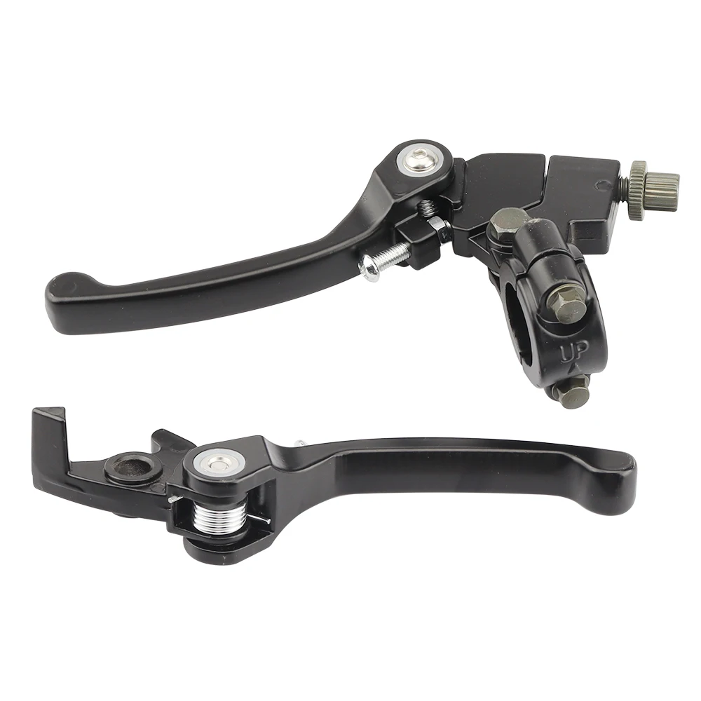 Motorcycle Clutch Brake Lever Set Folding Handlebar 1 Pair 22mm 7/8" for 50cc 110cc 125cc 200cc TTR SSR Apollo 125 Pit Dirt Bike