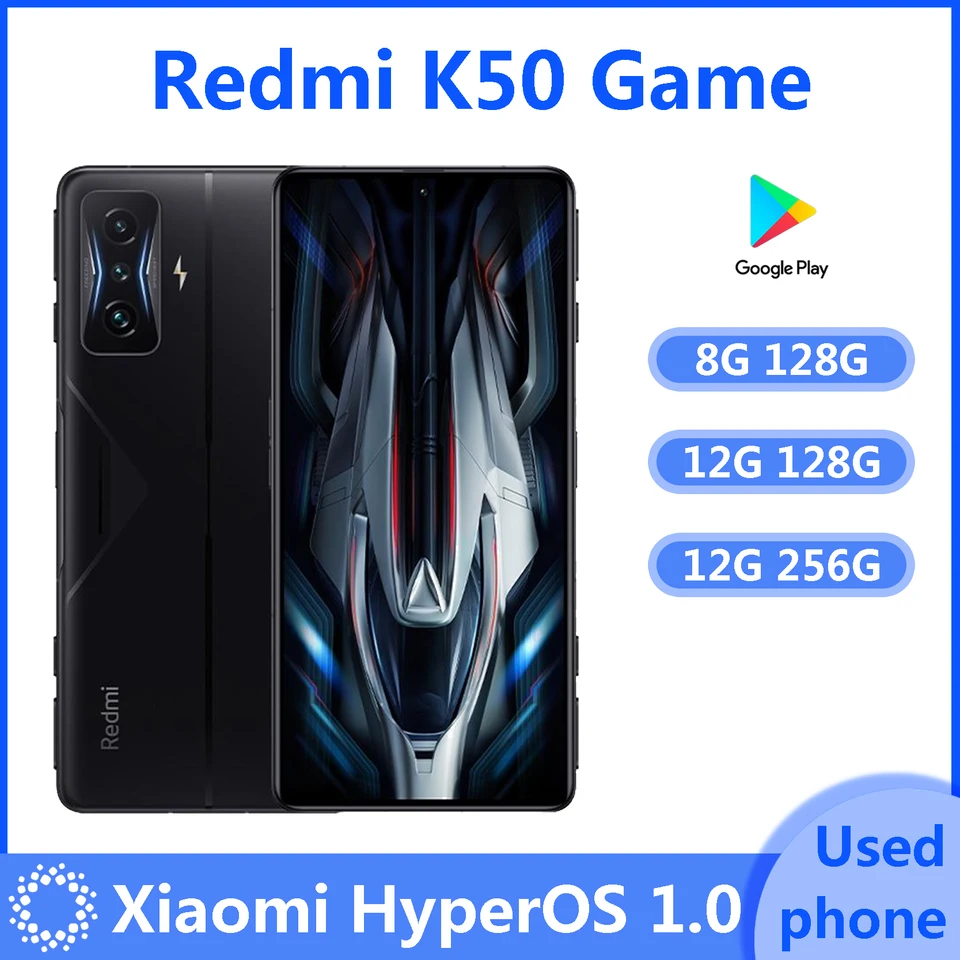 Global Firmware xiaomi redmi k50 gaming 5G smartphone Qualcomm