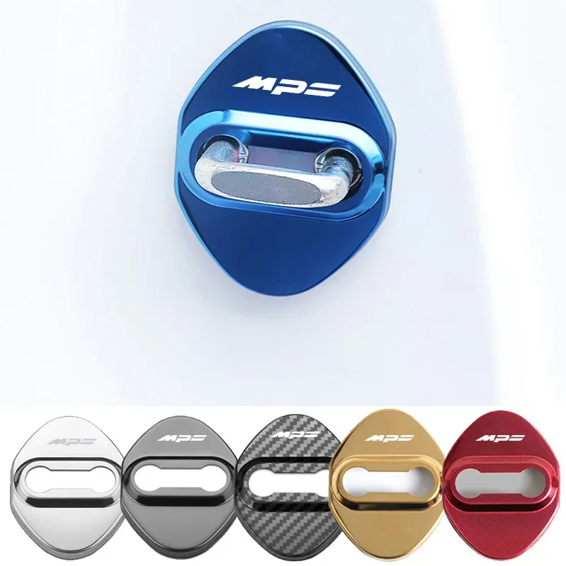 

4 шт., Защитные чехлы для автомобильных замков Mazda MPS