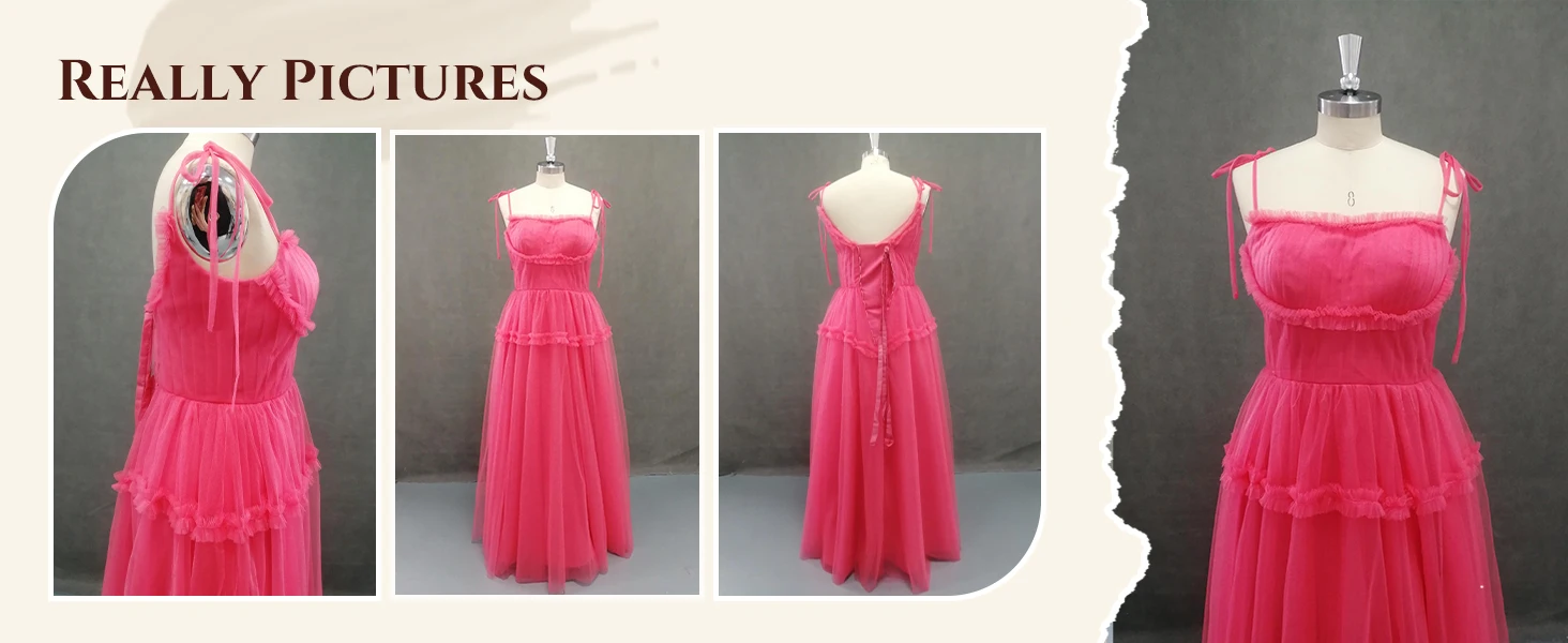 tulle prom dress