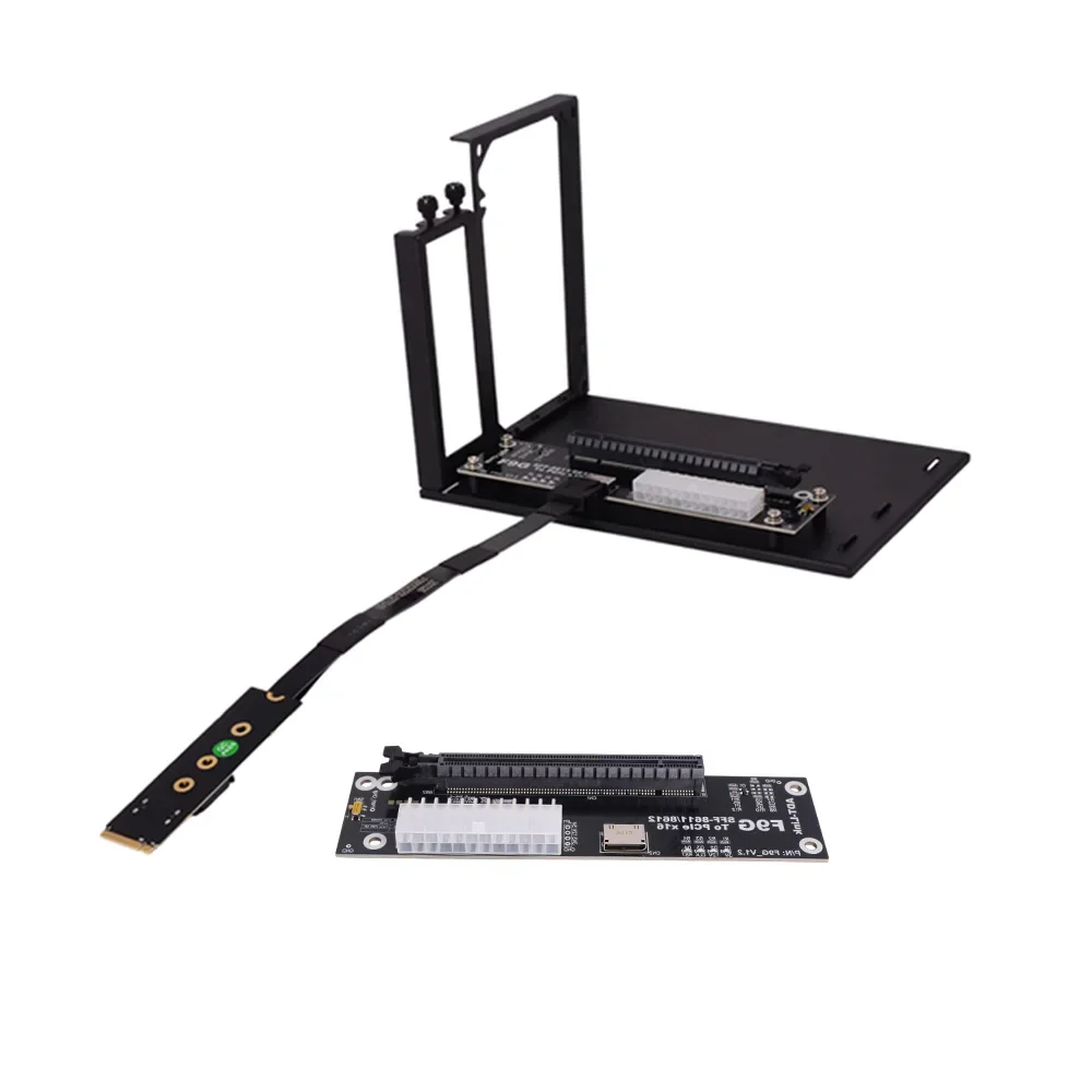 Dock EGPU OCuLink F9G-BK7 Pour Notebook - PCIe 4.0 X4 - Boîtier Carte Graphique Externe