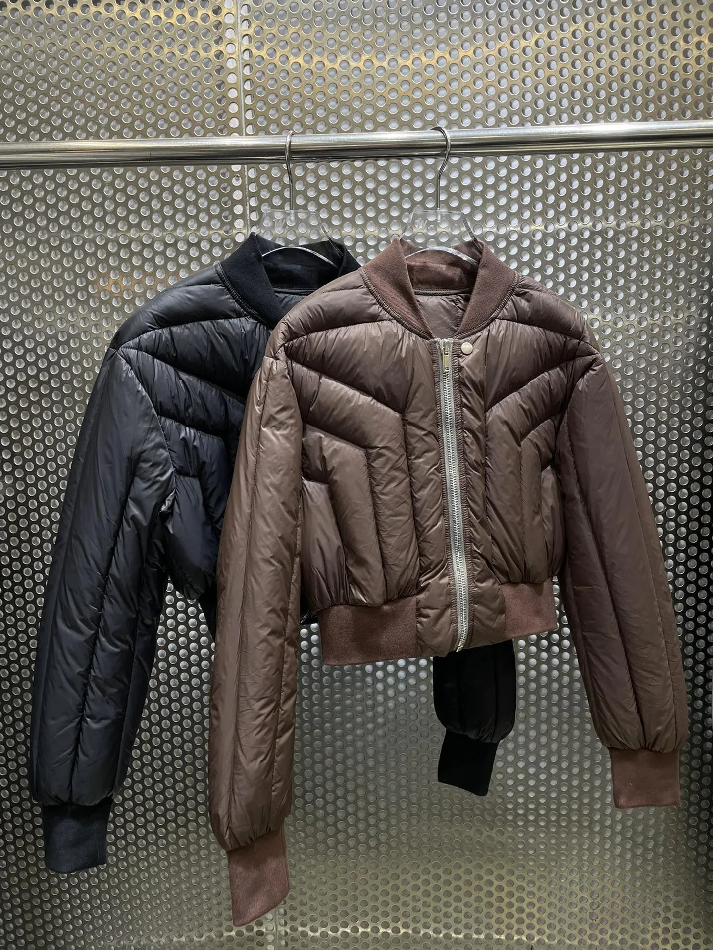 

autumn winter new stand-up collar zipper down jacket 2 170