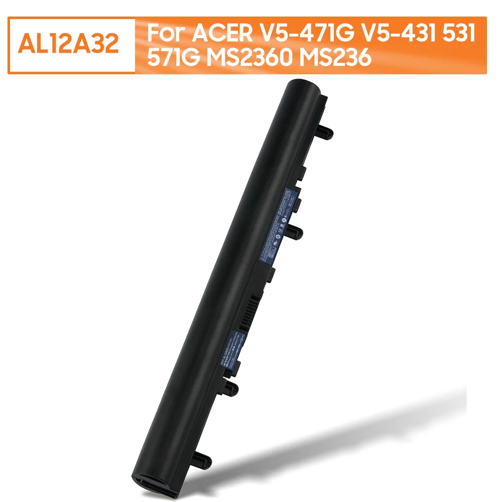 

Replacement Battery AL12A32 For Acer Acer Aspire V5-471 V5-571 V5-171 V5-431 V5-531 V5-431G V5-471G V5-571G Laptop Battery