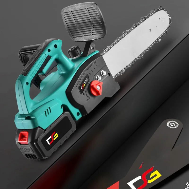 Portable 12-inch Cordless Chainsaw Outdoor Felling Saw Electric Brushless High-power Single-handed Chainsaw Pruning Machine 6