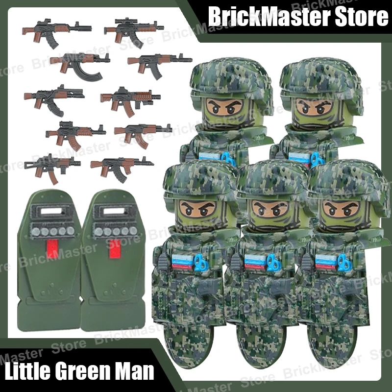 Elite Special Forces Building Blocks Set - Army Soldier with Tactical Gear and Accessories