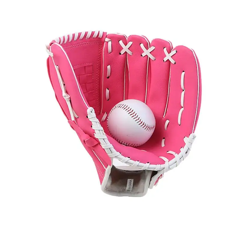 Kids Baseball Glove Sports Softball Glove Infielder Baseball Fielding for Teens Girls Softball Youth Mitts