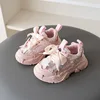 Children's Shoes Sneakers Spring and Fall Seasons Models Girls Non-slip Soft Bottom Crystal Butterfly Cute Princess Shoes 5