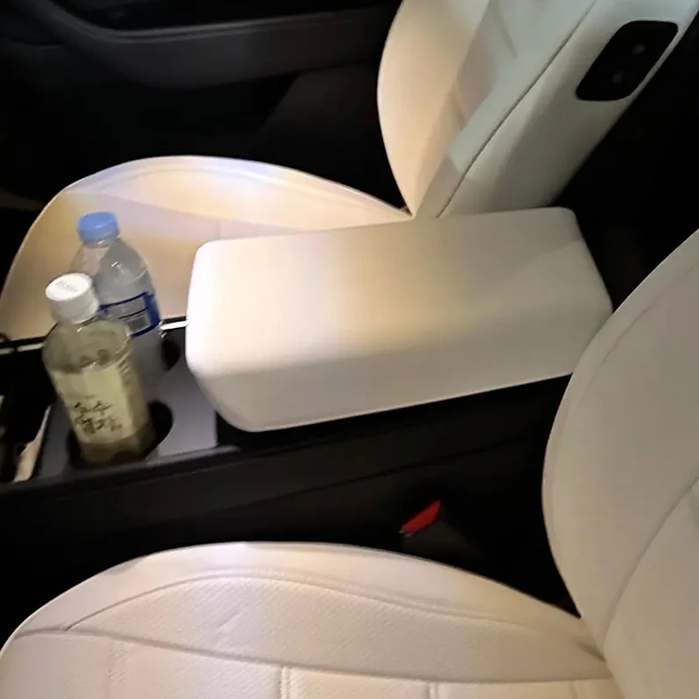 thumbnail image 2 of Frani Tesla Center Console Cover - Protective Armrest Cover For Model 3 Highland & Model Y Juniper 2 of 12