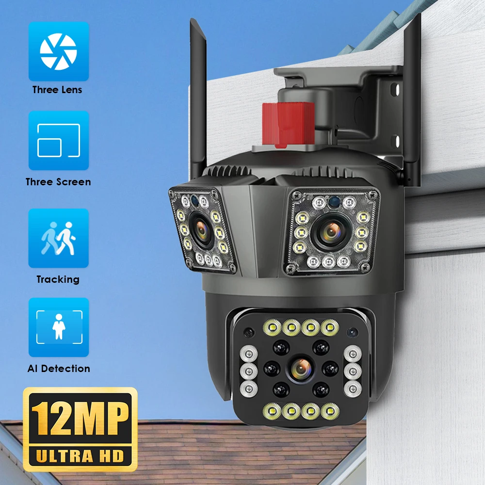 WiFi-Camera-6K-12MP-Three-Screens-8X-Zoom-Security-Protection-Motion ...