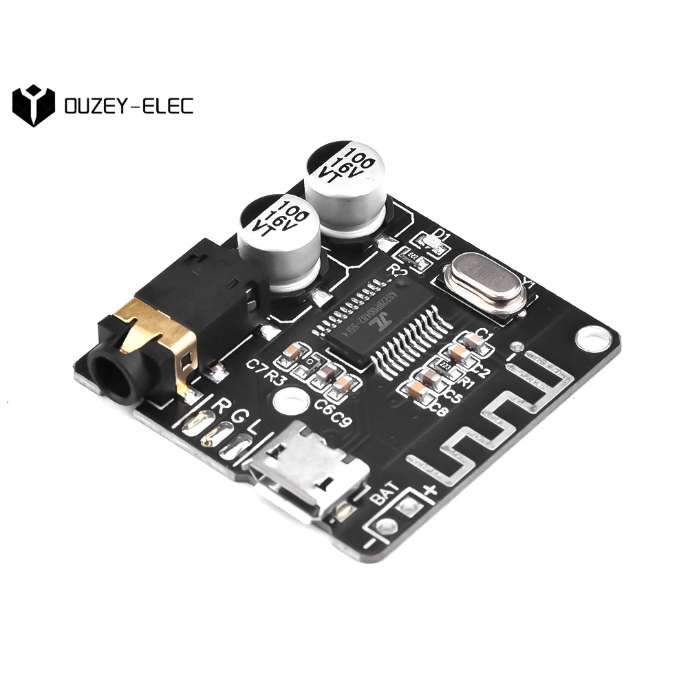 MP3 Lossless Decoder Player Module Support USB VHM-314 Audio Decoding Player Module MP3 Decoder Board with Audio Amplifier audio decoder board