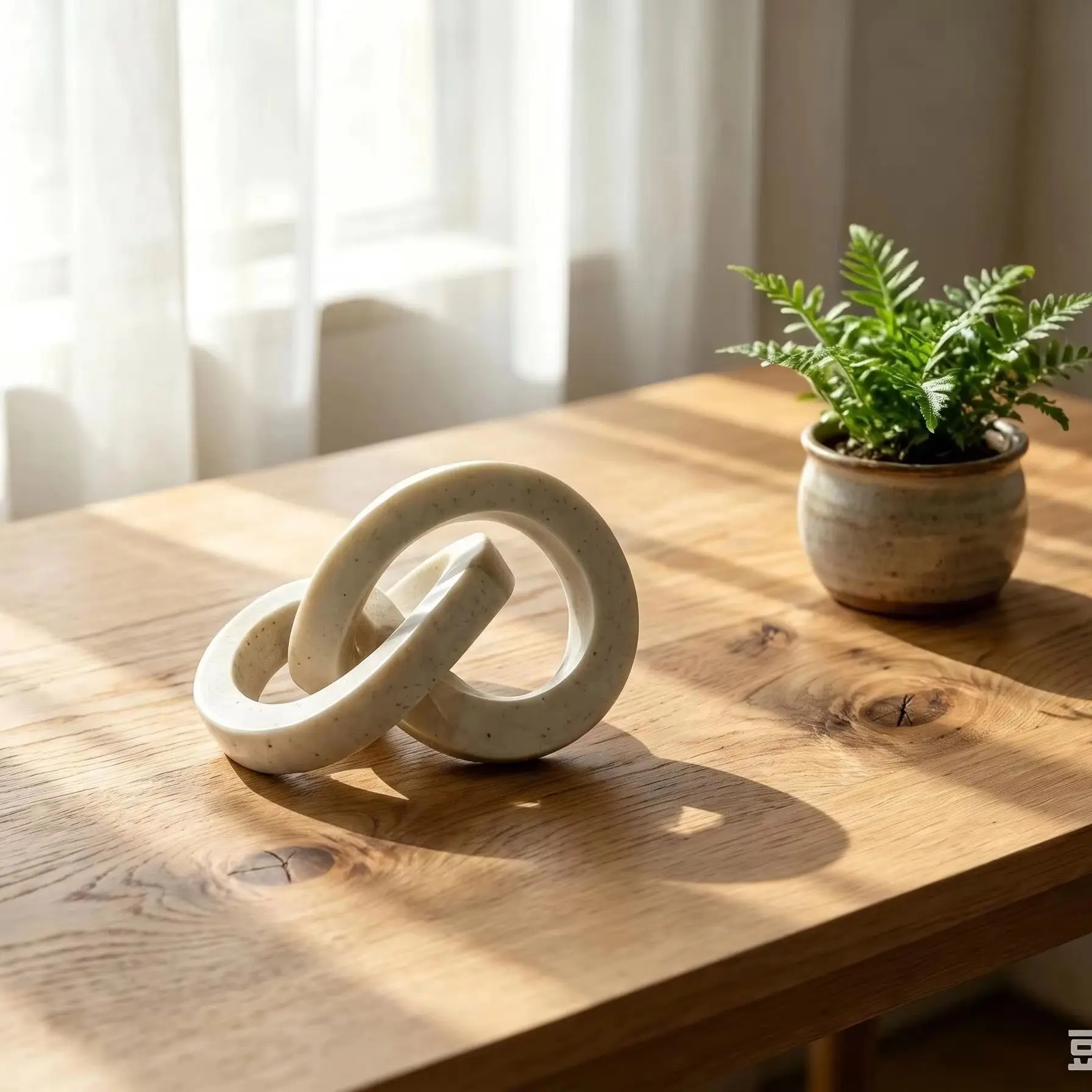 Nordic Resin Knot Sculpture 2