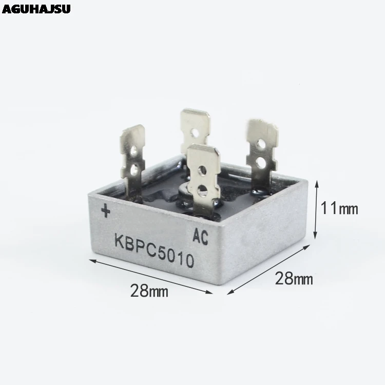 Diode Bridge Rectifier 1pcs KBPC5010 50A 1000V