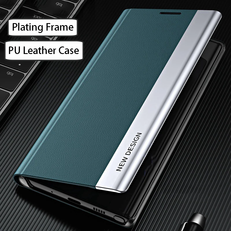 

Plating Flip Case For Samsung Galaxy M31 M30S M33 M53 A13 A33 A53 A12 A22 A32 A52 A21S A10 A30 A50 PU Leather Wallet Stand Cover