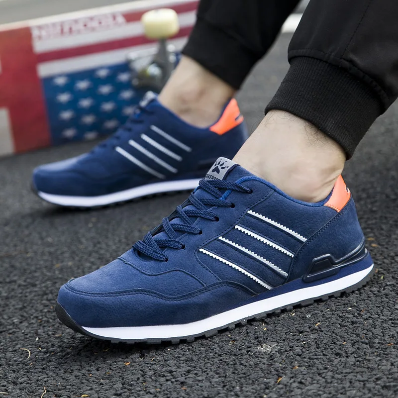 

Мужские кроссовки, удобная дышащая повседневная обувь, для бега, плоская подошва, осень 2023