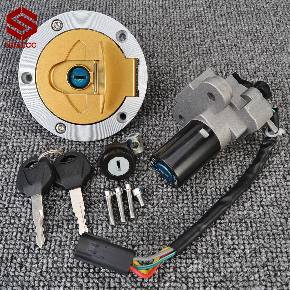 Moto Interruttore di Accensione Tappo Gas Sedile Chiave Set di Blocco per Ducati MULTISTRADA 620 SCURO SD Multistrada DS 1000s Monster 1200 1200S - immagine 3