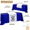 Digital Print Custom Table Runner with Business Logo or Your Text Personalized Runners customize logo dj Cloth 3