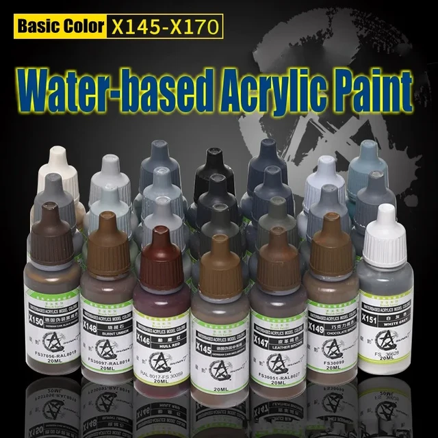 SUNIN 7 X145-X170 20ml Water-based Acrylic Paint Basic Color 7