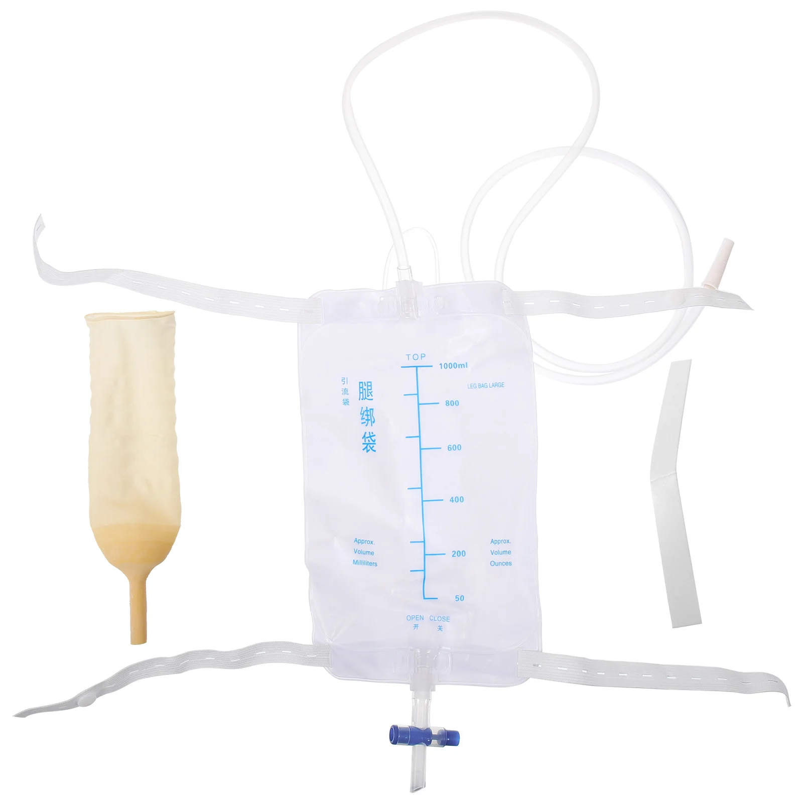 Urine Collection Bag Urine Cover Bag Urinary Leg Bags Drainage Disposable Patient Postoperation Pvc Urinal Outdoor