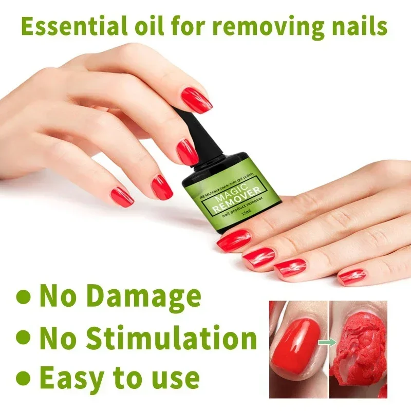 Nail Polish Remover Nail Gel Remover 15ML Magic Nail Gel Polish Remover