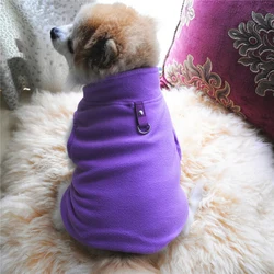 Pull polaire doux pour chien, vêtement d'hiver chaud pour chiot, veste pour petit chien, Chihuahua 