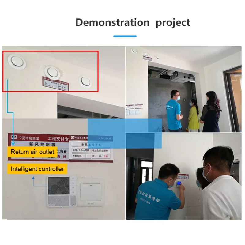 Air To Water Heat Pump ERV Hrv Household Electric Heat Recovery Fan