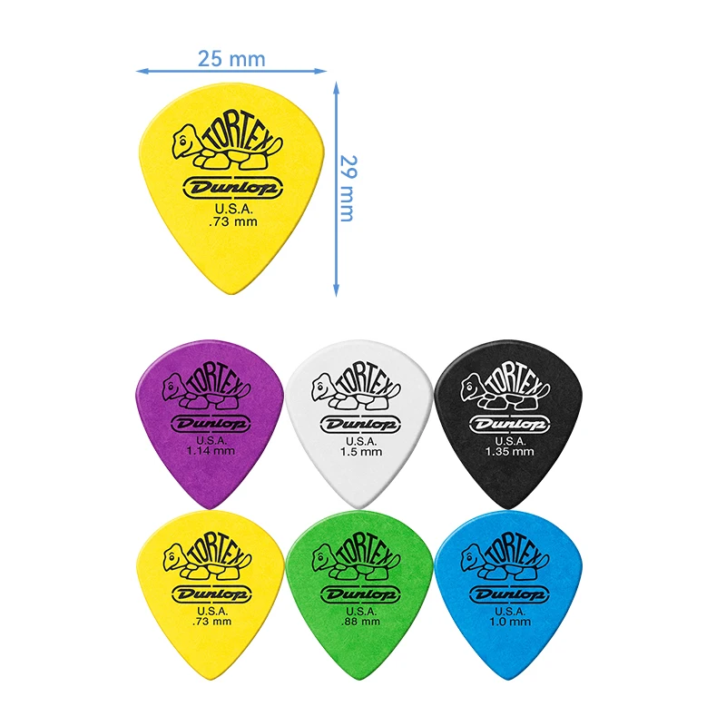 Dunlop Tortex Triangle Guitar Pick Plectrum Mediator