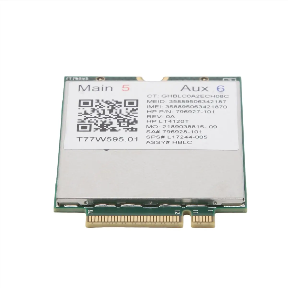 A10I Lt4120 X5 LTE T77W595 796928-001 4G WWAN M.2 150Mbps LTE 모뎀 엘리트 X2 840 850 G3 640 650 645용
