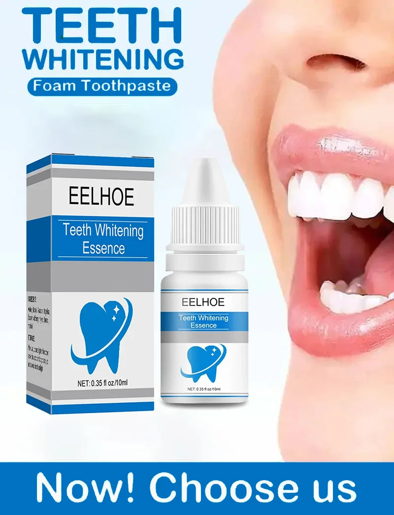 Cleaning Tooth Whitening Essence Effective Remove Plaque Serum Yellow Teeth Tooth Stains Removal Serum Fresh Breath Toothpaste