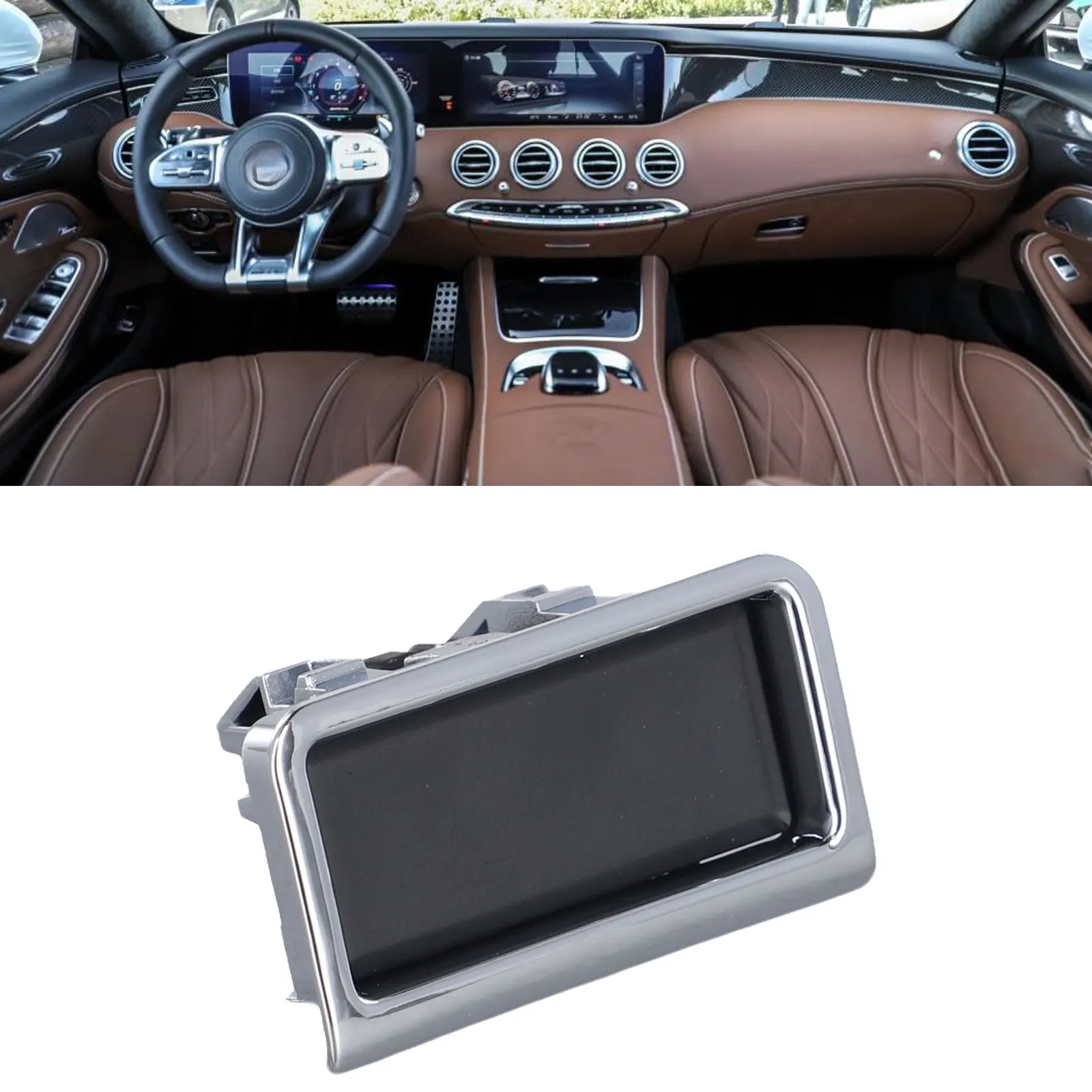 Armrest Storage Box Button Switch for Mercedes For W221 Series Compatible with S Class Models 2005 2013 No 2216800096