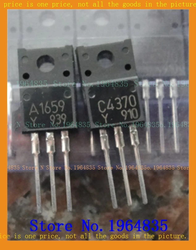 

2pcs/lot=a pair 2SA1659-Y 2SC4370-Y TO-220