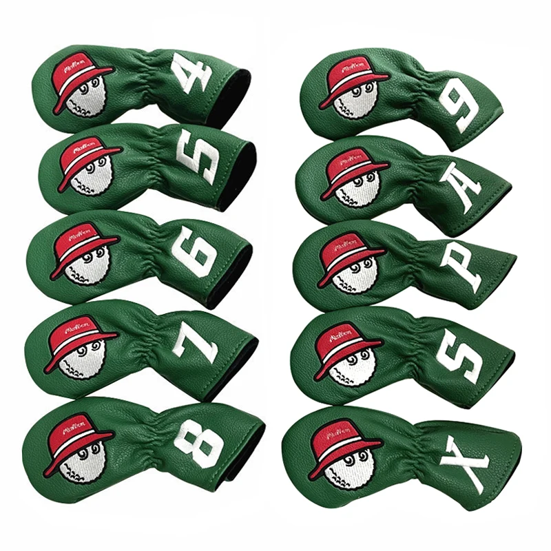 Iron Golf Digital Gradient Iron Head Cover Iron Golf Club Head Covers