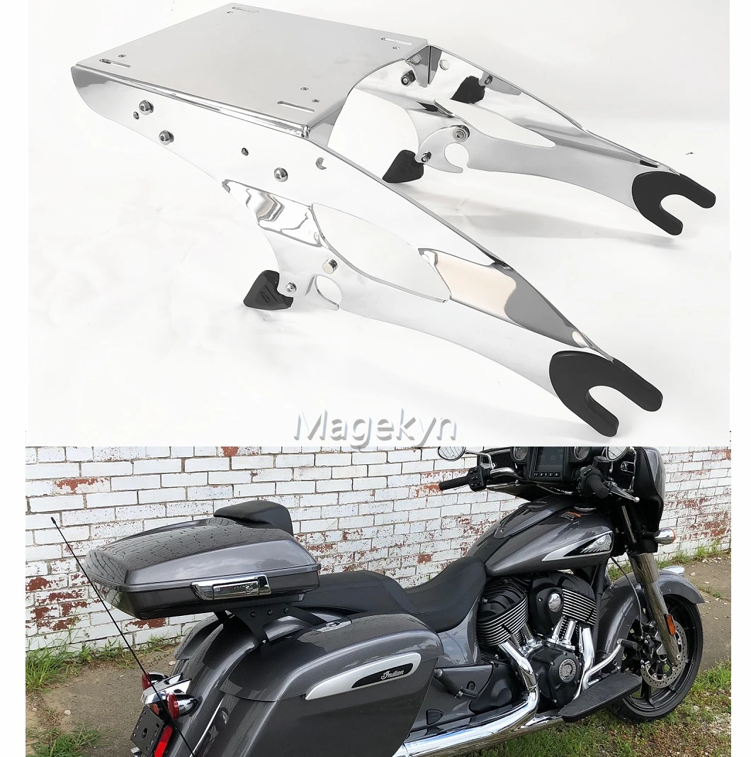 Tail Top Box Case Bag Tour Pack Luggage Rack For Indian 14 22 Chieftain 