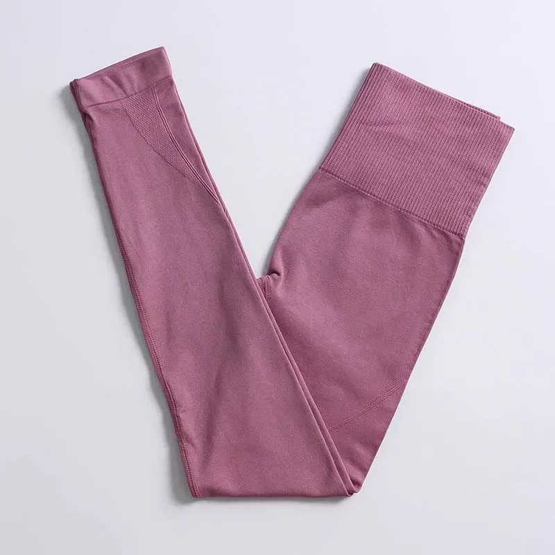 Women's Yoga Pant Seamless Sportswear Gym Sporting Leggings Fitness Healthy Cinnamon Outfits
