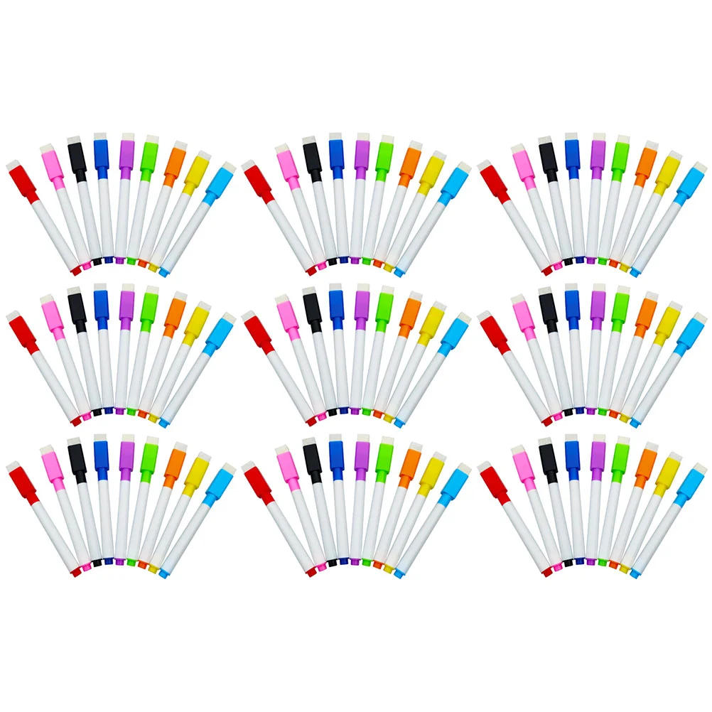 

90Pcs Erasable White Board Markers Dry Erase Fine Tip Pen for School Office