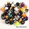 4PC Halloween Rubber Ducks, 2 Inch Halloween Themed Rubber Ducks Rubber Duck Funny Duck Toys for Halloween Party Decoration 1
