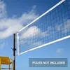 Outdoor Volleyball Net Folding Replacement Mesh For Badminton Lightweight Outdoor Sports Accessory Replacement Net For School