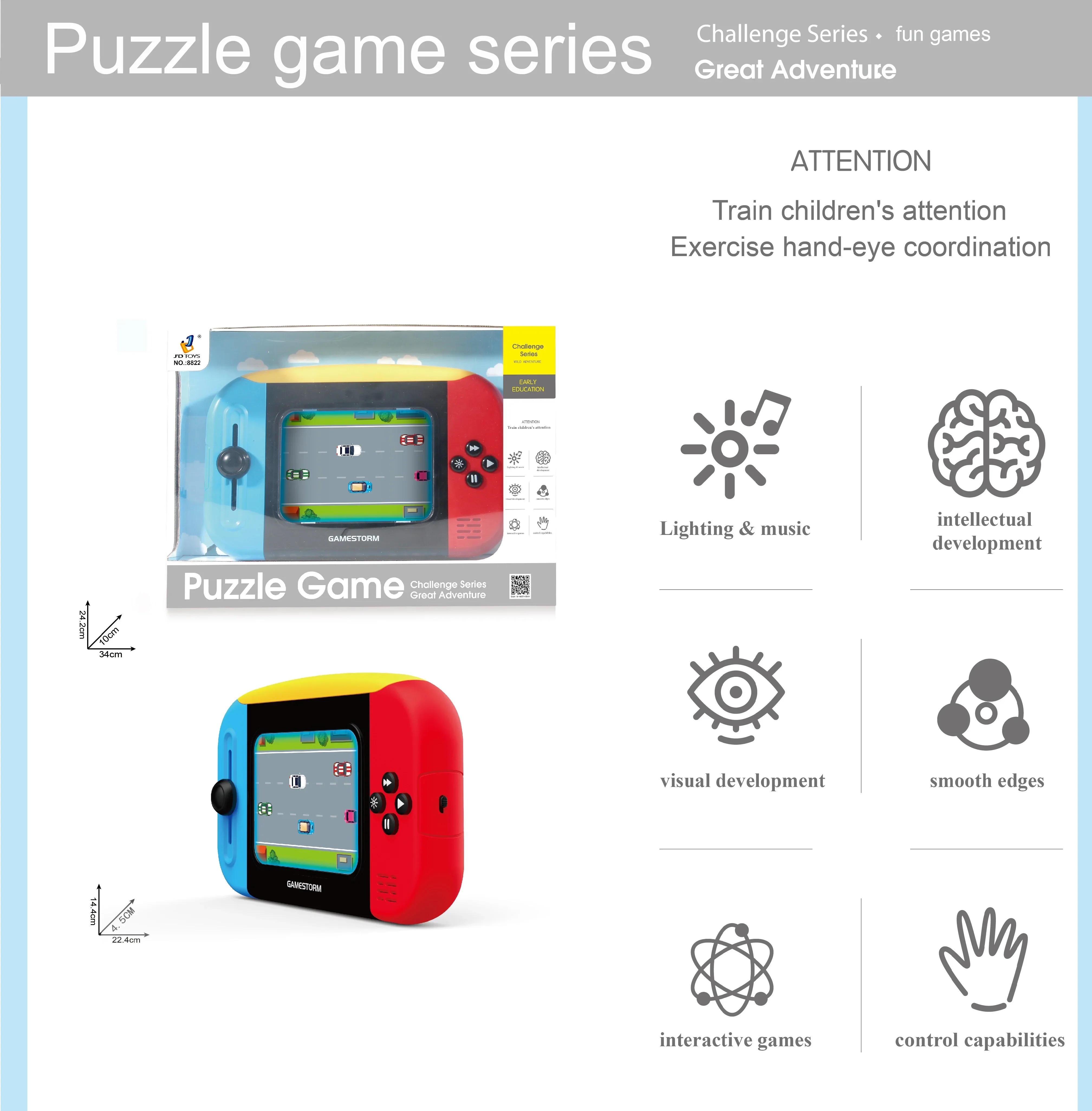 Mini game console Stereo Handheld Game Players For Electronic Toy Gift handheld players electronic toys games 5