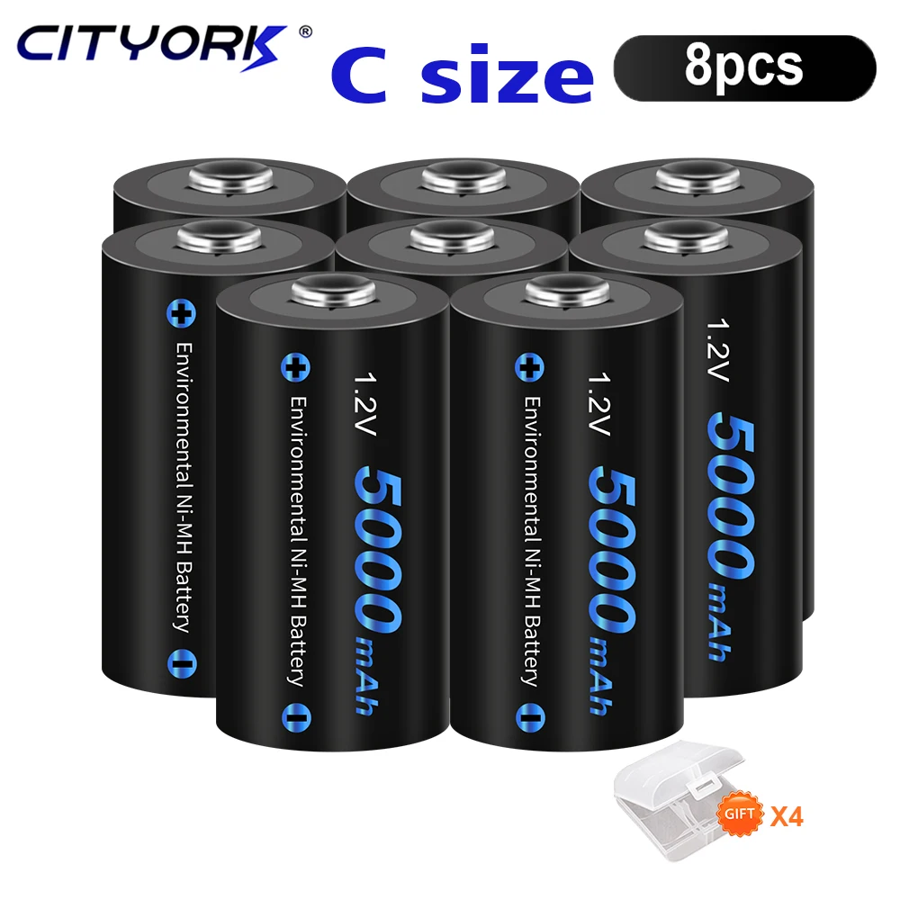 Battery C Rechargeable Battery Rechargeable Batteries R14 Nimh