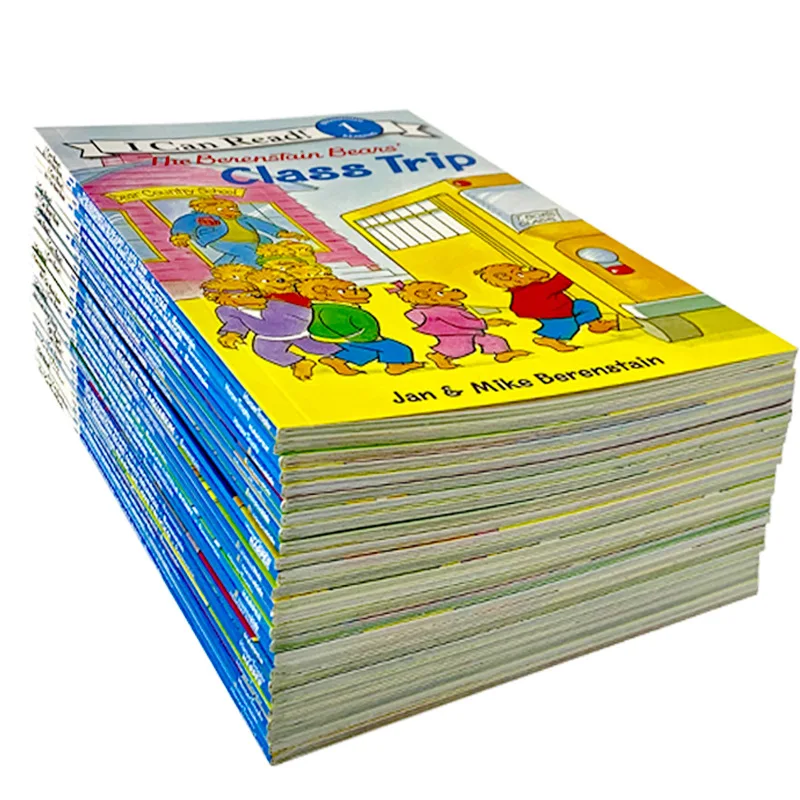 【新品】34冊The Berenstain Bears I can Read 34pcs/set I Can Read Phonics Books The Berenstain Bears