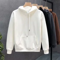2024 New High Quality Hooded Solid Color Hottest Live Broadcast Cotton Sweatshirt Plus Size Hoodies Sweatshirts