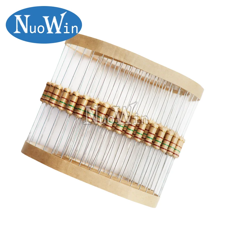 Carbon film resistor 1W 5% 1R-4.7M 22R 47R 51R 150R 220R 470R 1K 2K 5.1K 10K 47K 100K 220K 330K 470K 1M Ohm 20pcs/lot