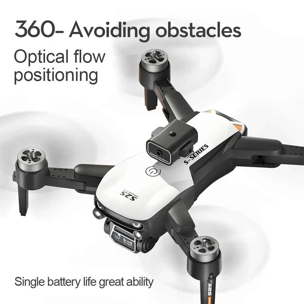 XIAOMI-Mijia S2S Mini Drone para Crianças, Dobrável RC Quadcopter, Evitar Obstáculos, Fotografia Aérea, Brushless Motor Toy, 4K, Câmera HD 8K
