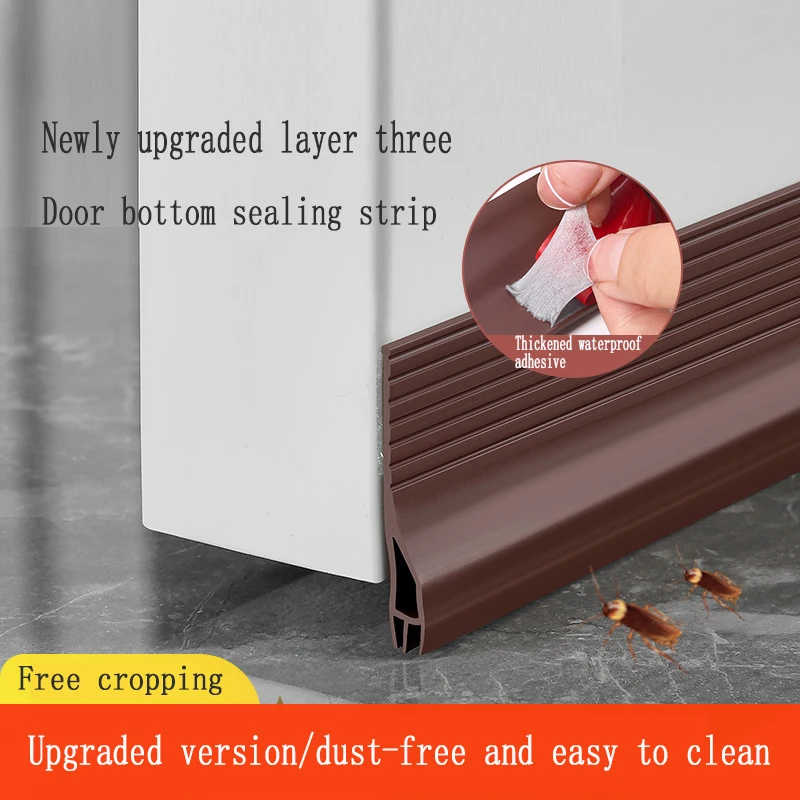 

Sealing Strip At The Bottom Of The Bedroom Door Windproof Door Gap Blocking Strip Sound Insulation Strip