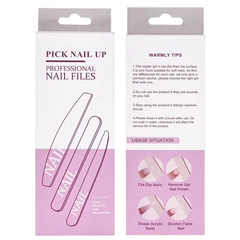 12pcs Nail Files Buffer Blocks Kit