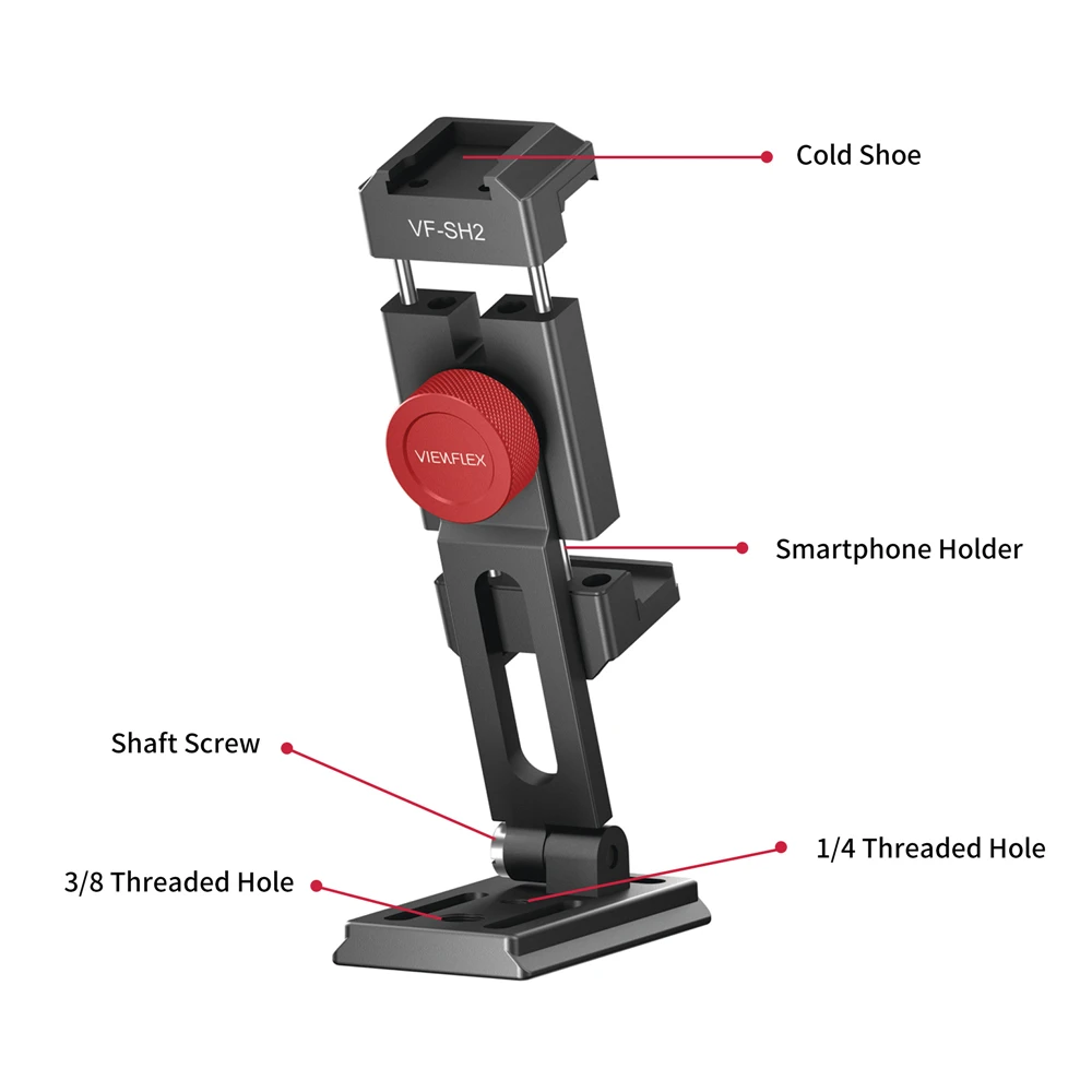VF-K2 Smartphone Microphone Kit with Vertical & Horizontal Shooting for Tiktok Y