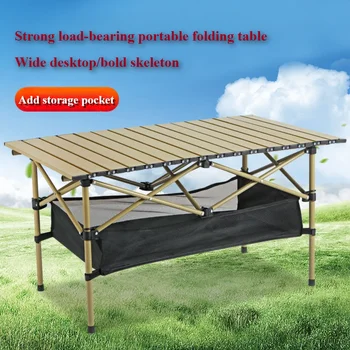 Outdoor Folding Aluminum Camping Table – Lightweight Portable Picnic Desk 3