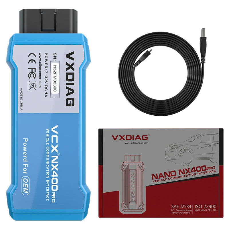 メンテナンス TOYOTA VCX NX400 Pro WIFI+USB VXDIAG VCX NANO NX400トヨタJ2534プログラミングTechstream