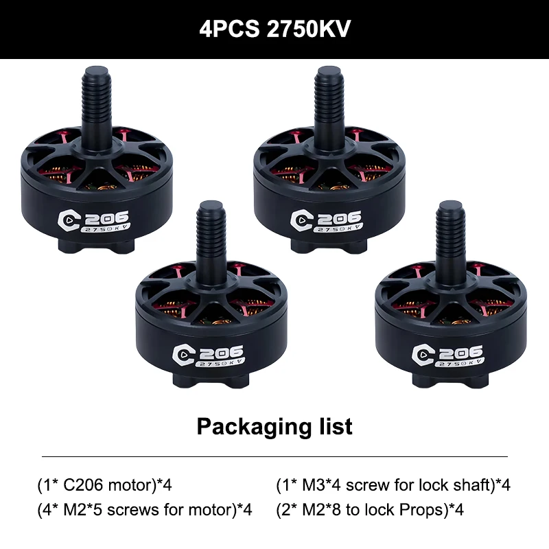 4PCS 2750KV